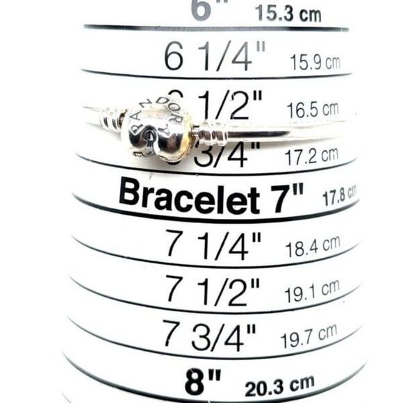 Pandora Heart Clasp Bangle - Picture 3 of 3